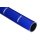 &Oslash; 22mm / L:100mm = 10cm Silikonschlauch - blau