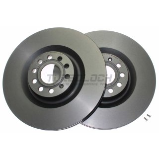 Brembo "Coated Disc Line" Bremsscheiben 09.A201.11 (345x30 mm - innenbelüftet) VA - Audi Seat Skoda VW