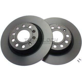 Brembo "Coated Disc Line" Bremsscheiben 08.A202.11 (282x12 mm) HA - Audi Seat Skoda VW