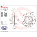 Brembo "XTRA" Bremsscheiben gelocht 09.8655.1X...