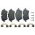 Brembo Bremsbeläge P06051 VA - Mini (R50, R53, R56) Clubman (R55) Cabrio (R52, R57) Coupe (R58) Paceman (R61) Roadster (R59)