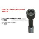 Elring 325.930 - Zylinderkopfschrauben Satz (M10x1,5x117mm) - VAG 1.8 TSI 2.0 TSI/TFSI
