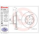 Brembo "Coated Disc Line" Bremsscheiben 09.A295.11 (300x24 mm - innenbelüftet) VA - BMW E82 E87 E88 E89 E90 E91 E92 E93