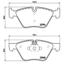 Brembo Bremsbeläge P06036 VA - BMW 3er (E90 E91 E92...