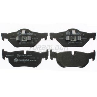 Brembo Bremsbeläge P06038 HA - BMW 1er (E81 E82 E87 E88) 3er (E90 E91 E92 E93) X1 (E84)