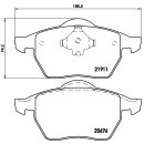 Brembo Bremsbeläge P85035 VA - Audi Seat Skoda VW