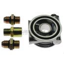 Ölfilter Adapter mit Thermostat für externe Ölkühler - 3/4"-16 UNF Gewinde D08