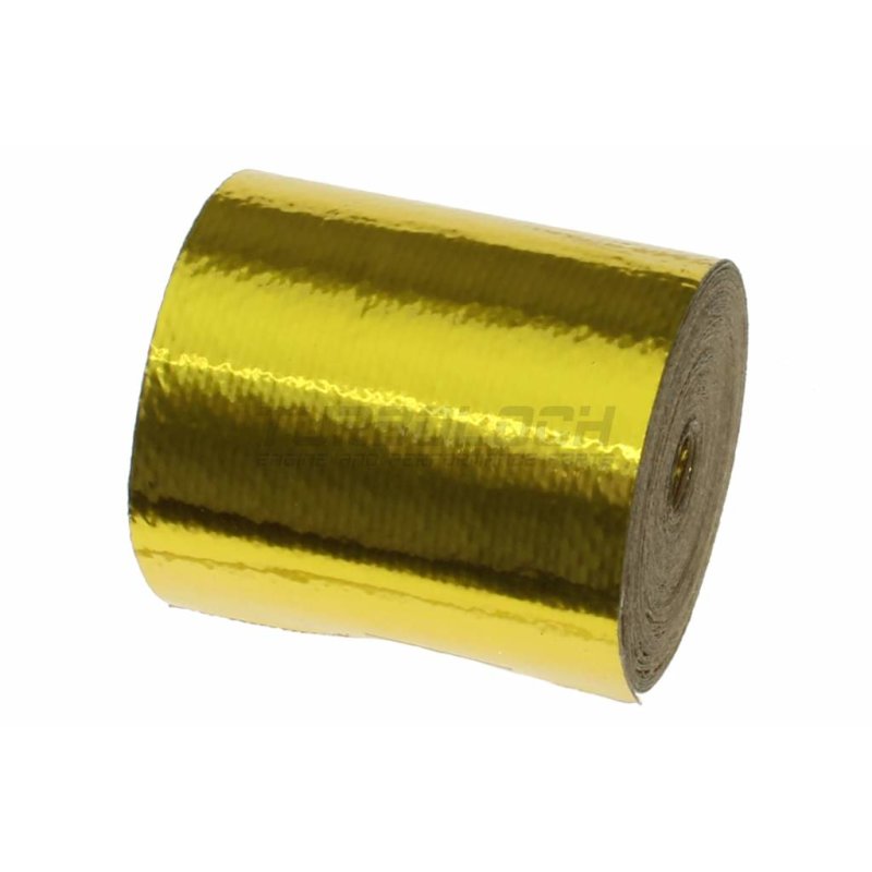 Hitzeschutzband Gold Tape selbstklebend 50mm x 5m lang Thermoband  reflektierend | Der Motorsport Shop