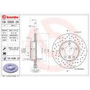 Brembo "XTRA" Bremsscheiben gelocht 09.5390.3X...