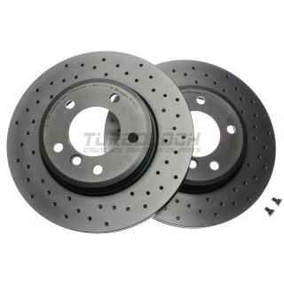 Brembo "XTRA" Bremsscheiben gelocht 09.7701.1X (300x22 mm - innenbelüftet) VA - BMW E46 (318-328i) Z3 (3.0i) Z4 (E85)