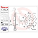 Brembo "XTRA" Bremsscheiben gelocht 09.7701.1X...