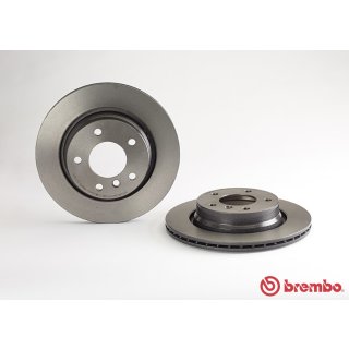 Brembo "Coated Disc Line" Bremsscheiben 09.7702.11 (294x19 mm - innenbelüftet) HA - BMW E46 (318-328i)