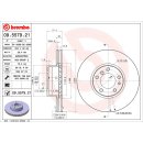 Brembo "Coated Disc Line" Bremsscheiben 09.5579.21 (324x30 mm - innenbelüftet) VA - BMW 5er (E39 535i-540i) 7er (E32 E38) 8er (E31)