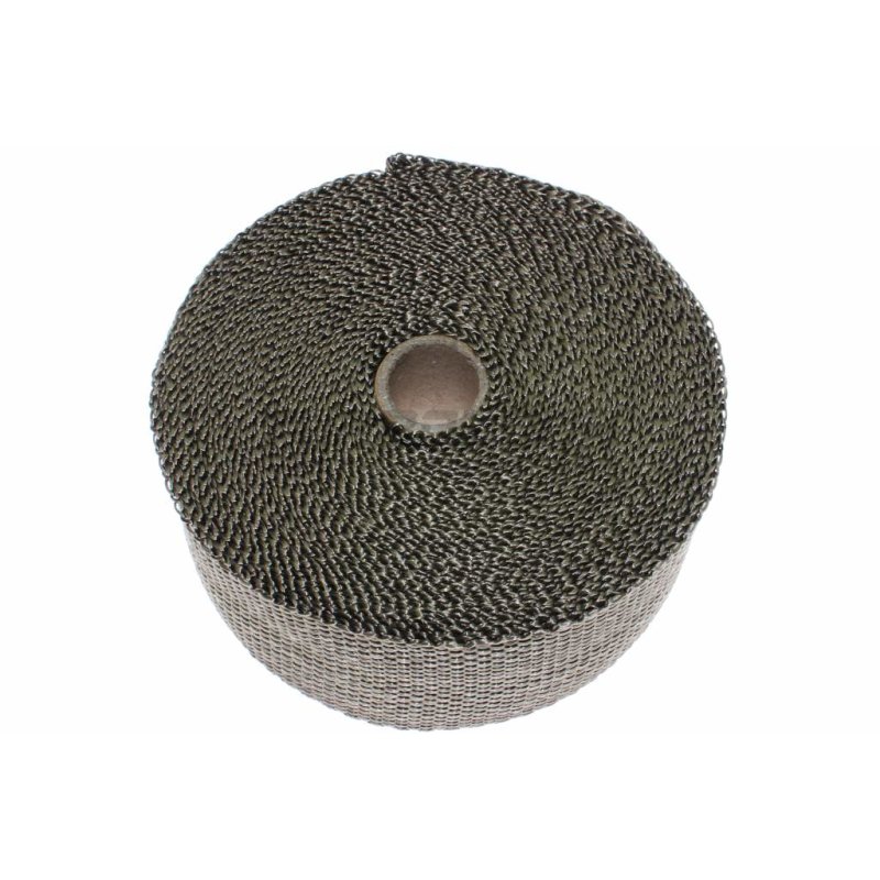 Hitzeschutzband/Thermoband 10m Rolle, 50mm breit, Graphit-Anthrazit,  temperaturbeständig bis 750°C