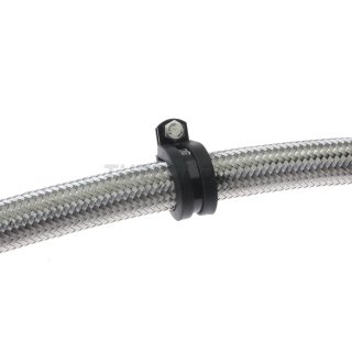 Schlauchhalter 2 X 20mm Leitungs Schelle AN10 Aluminium D10 Dash