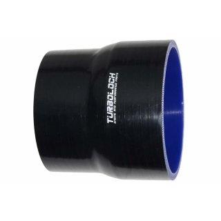 Ø 65 > 60mm / Reduzierer L:100mm / Silikonschlauch - schwarz