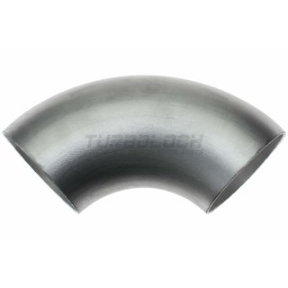57mm x 2mm 90° Alubogen Aluminium Einschweissbogen (DIN 2605)