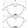 Brembo Bremsbeläge P06064 HA - BMW 5er (F11 F12 G30) 7er (G11 G12) i8 (I12) X3 (E25) X4 (F26) Z4 (E89)