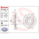 Brembo "XTRA" Bremsscheiben gelocht 09.A652.1X...