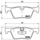 Brembo Bremsbeläge P06071 HA - BMW F20 F21 F22 F23...