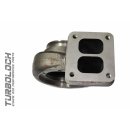 Flansch Garrett T4 divided - 10mm Edelstahl 1.4301 - GT35 GT40 GT42 GT45 (M10 Gewinde)