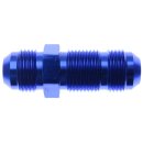 Aluminium Bulkhead-Adapter blau AN10 D10 7/8-14" UNF...