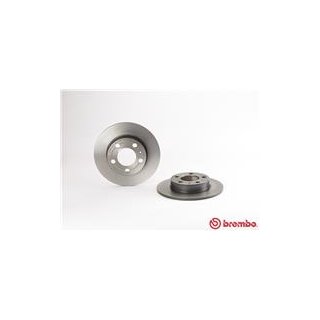 Brembo "Coated Disc Line" Bremsscheiben 08.7165.11 (230x9 mm) HA - Audi Seat Skoda VW