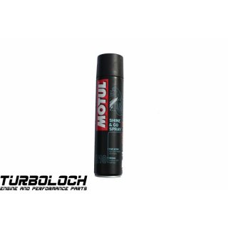 Motul E10 Shine & Go  - Kunststoffreiniger Pflegemittel 400ml Spraydose - 103175