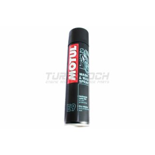 Motul E9 Wash &amp; Wax - Trockenreiniger Dry Cleaner 400ml Spraydose - 103174