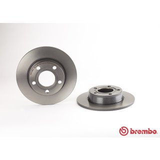 Brembo "Coated Disc Line" Bremsscheiben (255x10 mml) HA - Audi A6 C5 inkl. Allroad