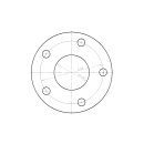 Distanzscheibe 7mm LK: 5x130mm NLB: 71,6mm