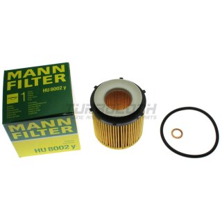 Ölfilter - Mann HU 8002 Y - BMW X1