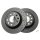 Brembo "XTRA" Bremsscheiben gelocht 08.A202.1X (282x12 mm) HA - Audi Seat Skoda VW