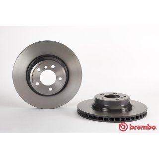 Brembo "Coated Disc Line" Bremsscheiben 09.9355.11 (348x30 mm - innenbelüftet) VA - BMW 7er (E65 E66 E67) 730d-750 i/Lid