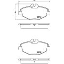 Brembo Bremsbeläge P50049 VA - Mercedes-Benz E-Klasse (W211 S211)