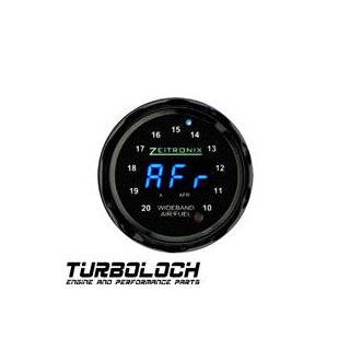 Zeitronix ZT2 Lambda-Controller + ZR2 52mm Gauge (black / blue)