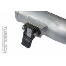 Aluminium Rohrbogen 90&deg; 60mm mit 12mm Map-Sensor Anschlu&szlig; f&uuml;r Ladeluftsysteme