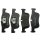 Brembo Bremsbeläge P06078 VA - BMW 1er (F20, F21) 2er Coupe (F22, F87) 2er Cabrio (F23)