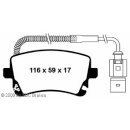 EBC DP1470 BlackStuff Bremsbeläge HA - VW Phaeton (3D)