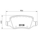 Brembo Bremsbeläge P50090 HA - Mercedes-Benz A-Klasse (W169) B-Klasse (W245)