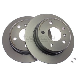 Brembo "Coated Disc Line" Bremsscheiben 08.9580.11 (258x8 mm) HA - Mercedes Benz A-Klasse (W169) B-Klasse (W245)