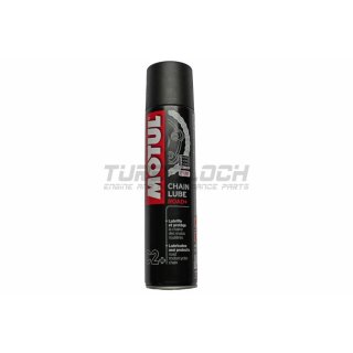 Motul C2+ Chain Lube Road+ - Motorrad Kettenspray 400ml Spraydose PTFE - 103008