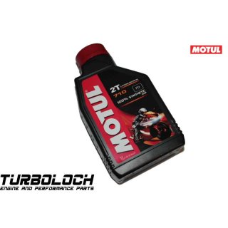 Motul 710 2T 1L (104034) - vollsyntetisches Motorrad Motoröl auf Esterbasis