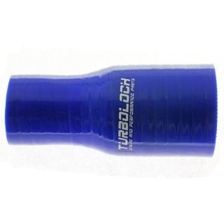 Ø 25 > 19mm / Reduzierer L:100mm / Silikonschlauch - blau