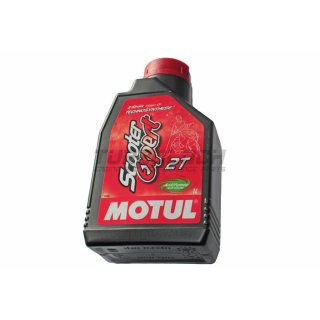 Motul Scooter Expert 2T 1L (101254) - teilsynthetisches 2-Takt Hochleistungsöl