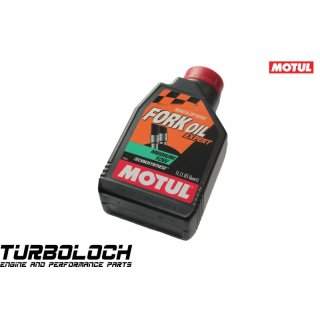 Motul Fork Oil Expert Medium 10W Road & Off Road 1L - Gabelöl für weiche Gabeln (822211)