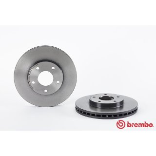 Brembo "Coated Disc Line" Bremsscheiben 09,9368.11 (280x28 mm - innenbelüftet) VA - Nissan Almera Maxima Primera X-Trail