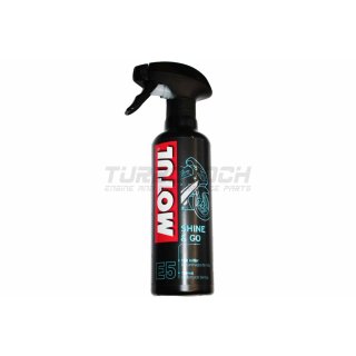 Motul E5 Shine & Go  - Kunststoffreiniger Pflegemittel 400ml Pumpflasche - 103000