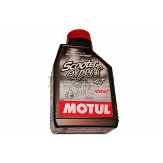 Motul Scooter Expert 4T 10W40 1L ( 101257) - teilsynthetisches 4-Takt Hochleistungsöl