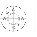 Distanzscheibe 5mm LK: 4x98mm NLB: 58,1mm